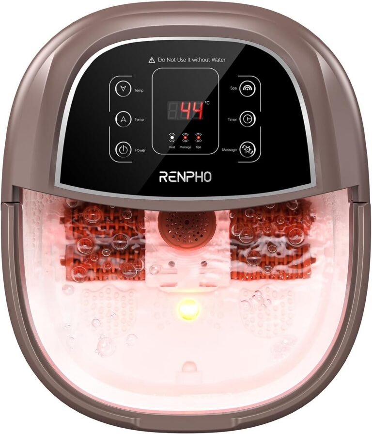 RENPHO Bain de Pieds en 2026 : chauffage rapide et massage Shiatsu