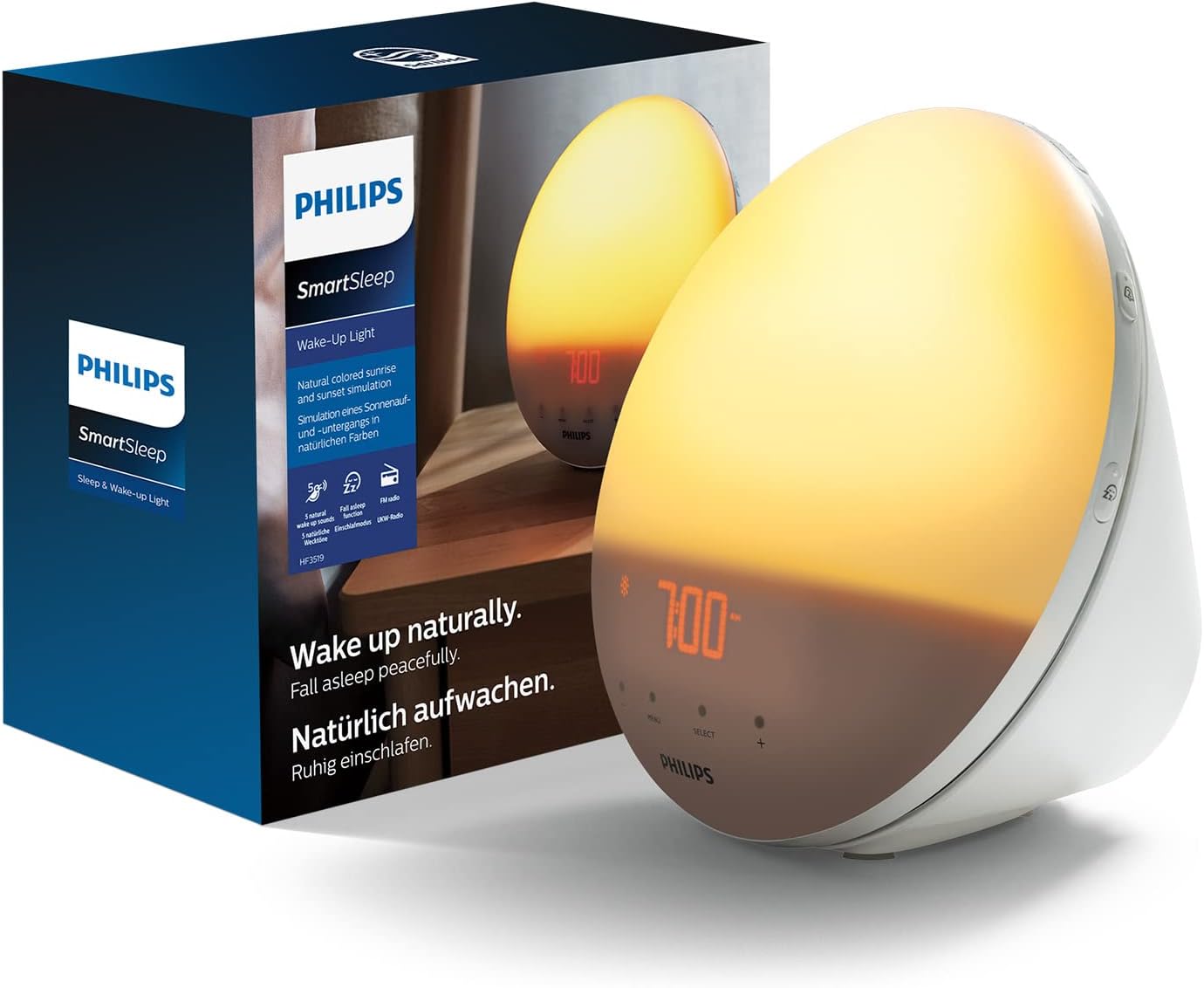 Philips Eveil Lumière HF3531 en 2026 : simulation d’aube et réveil naturel