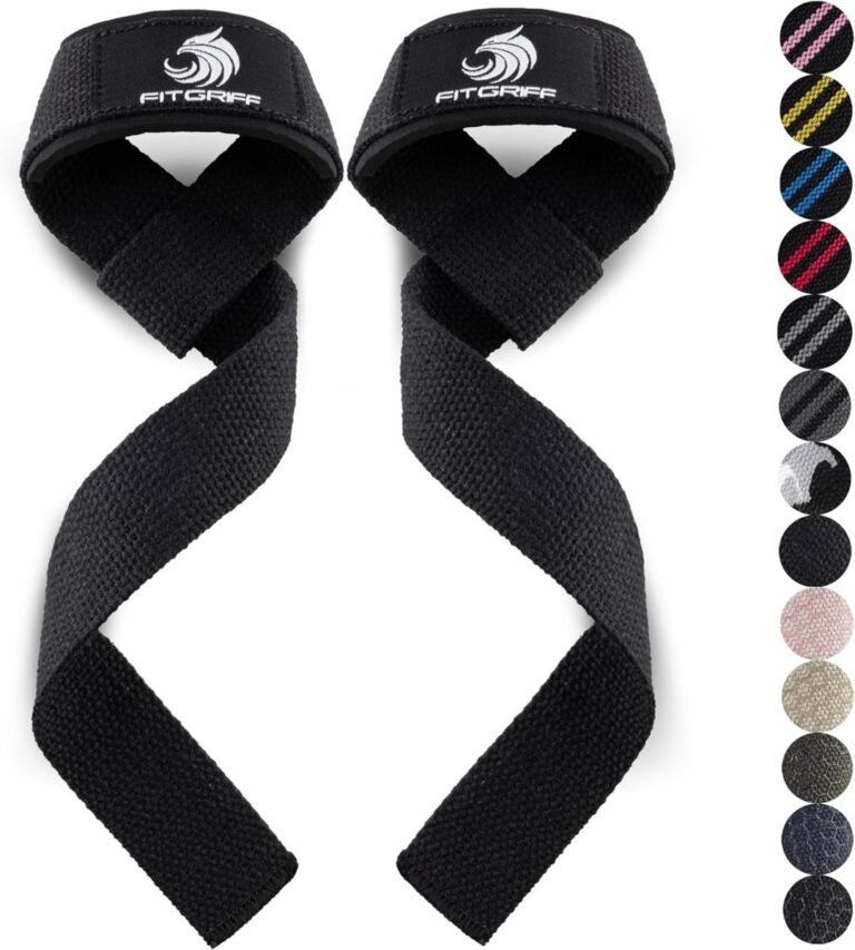 Paire de sangles de tirage Fitgriff noires et nuancier des coloris disponibles
