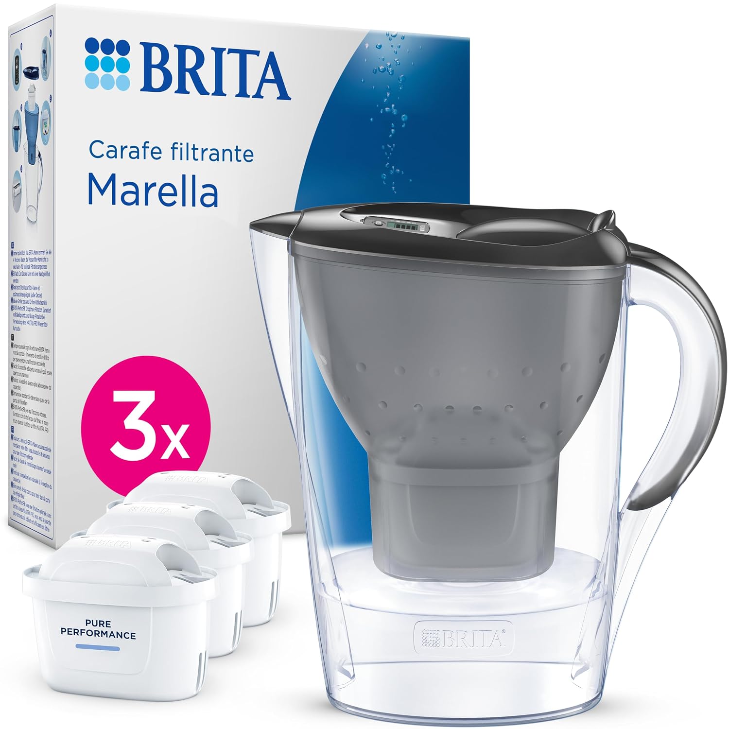 Top 5 des meilleures carafes filtrantes en 2026